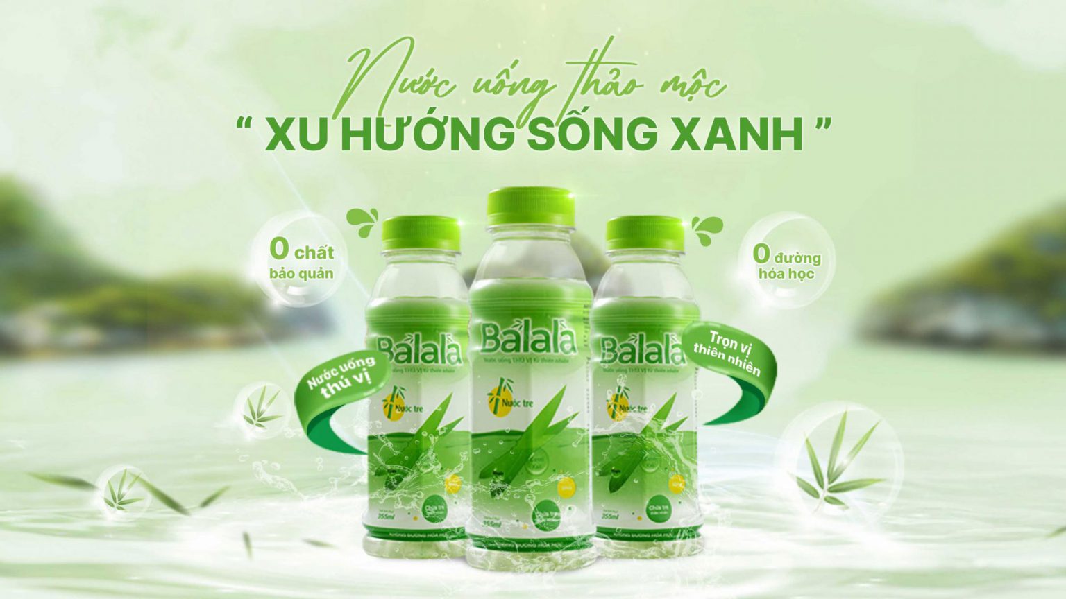 SeoBet Shop đồng hành cùng nước tre Balala – Nước uống thú vị từ thiên nhiên