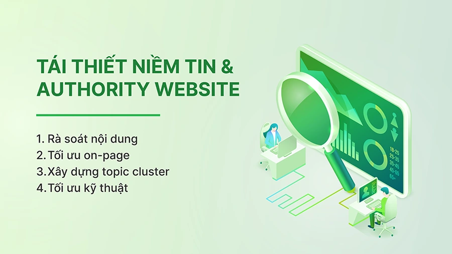 Tái thiết Nội dung và Phục hồi SEO Bền vững